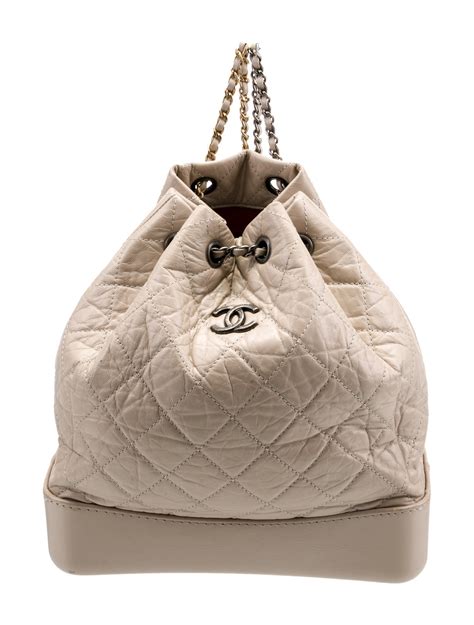 coco cocoon backpack chanel|Chanel gabrielle backpack small price.